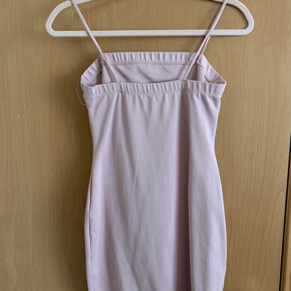 Nude pink dress